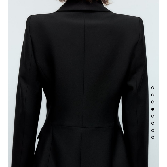 Zara double breasted long blazer - Picture 3 of 5